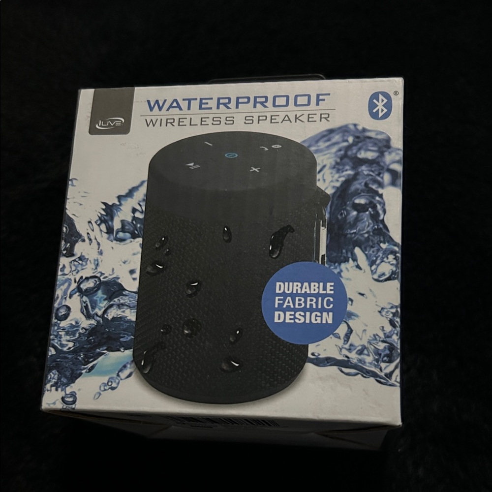 iLive Waterproof Wireless Speaker - Black